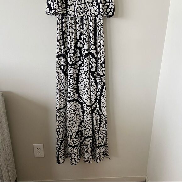 LUCKY Brand -Floral Side Slit Maxi Dress - Picture 4 of 10